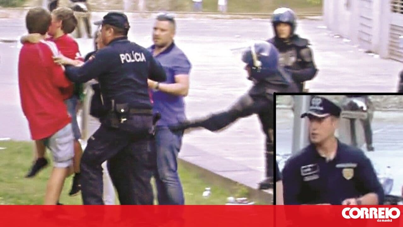 PSP officer who beat father and son Benfica fans suspended for 200 days