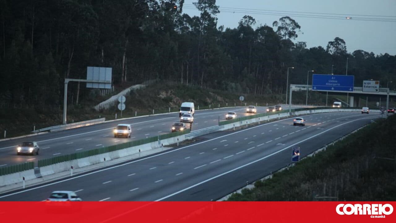 Accident on the A1 at the exit for Vila Franca de Xira