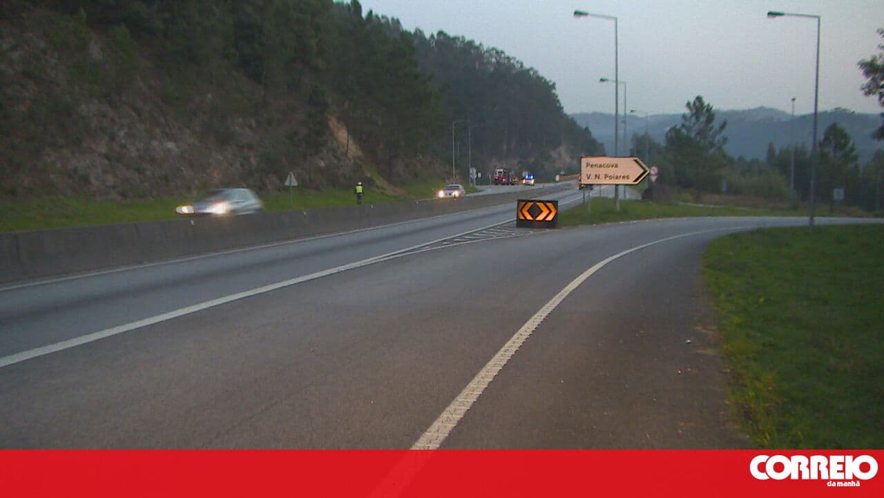 Roadworks on the IP3 require new diversions between Santa Comba and Tondela at night