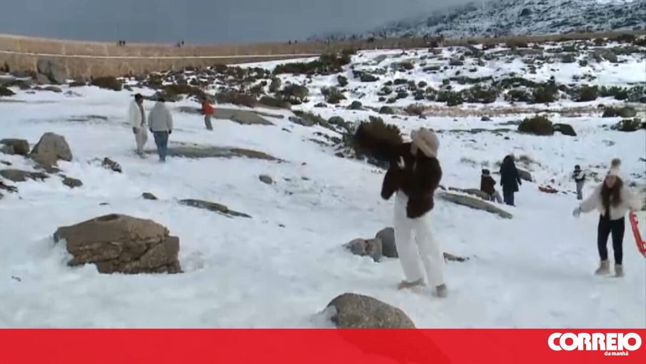 Access to the Torre in Serra da Estrela reopened on Sunday morning