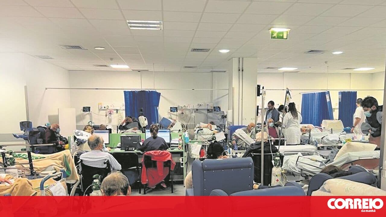 More than 420 patients are awaiting initial assessment in hospital emergency departments