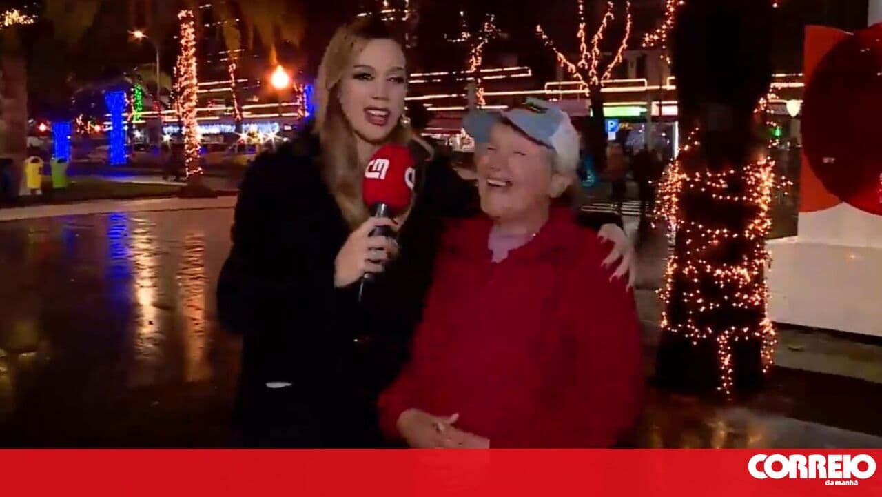 Madeira residents undeterred by bad weather as they wait for the famous fireworks display