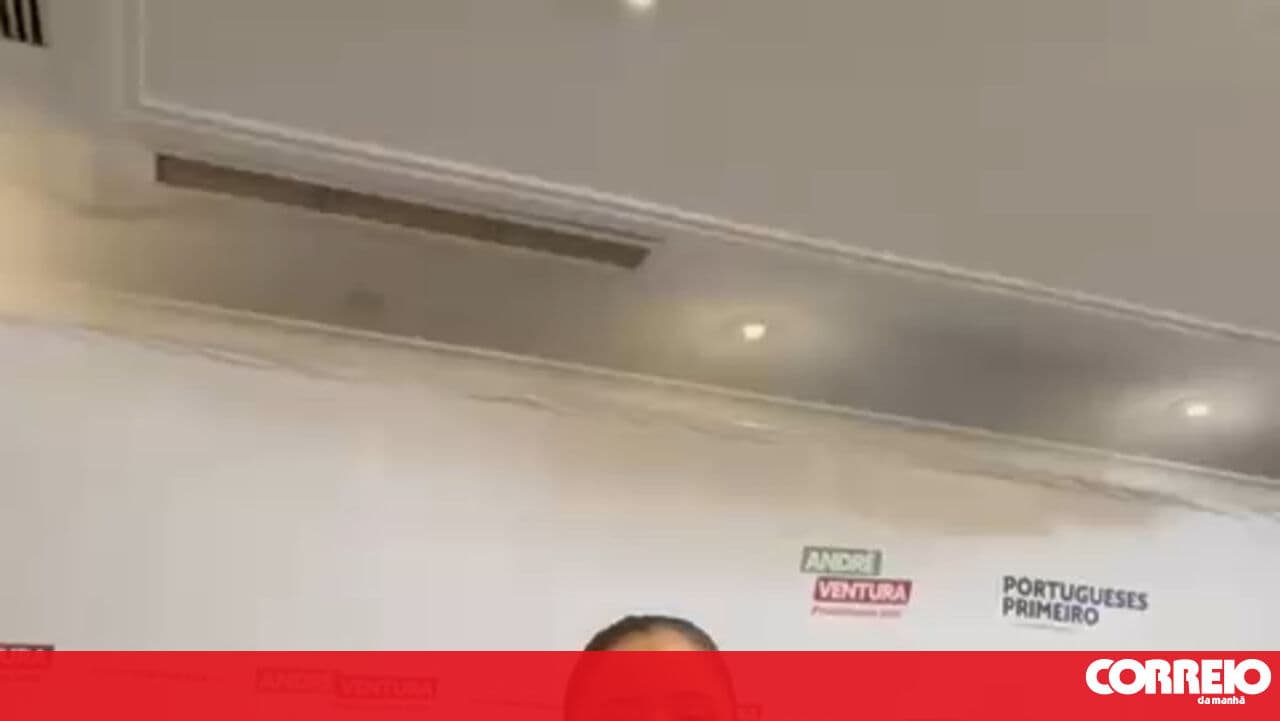 "Great anticipation to find out what will happen": Francisca Laranjo at André Ventura's headquarters