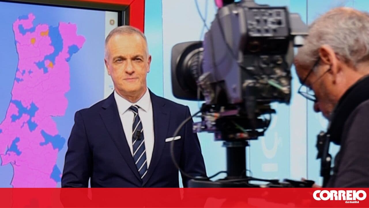 On TV and online: See the behind-the-scenes of the presidential election night at Correio da Manhã
