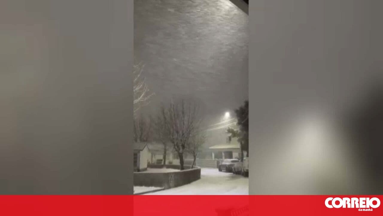 From Bragança to Lisbon: Portuguese capture images of snow from north to south