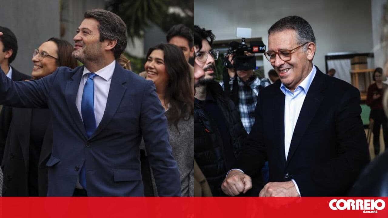 Seguro in the Beiras and Ventura in the North on a day of early voting with 309,000 registered