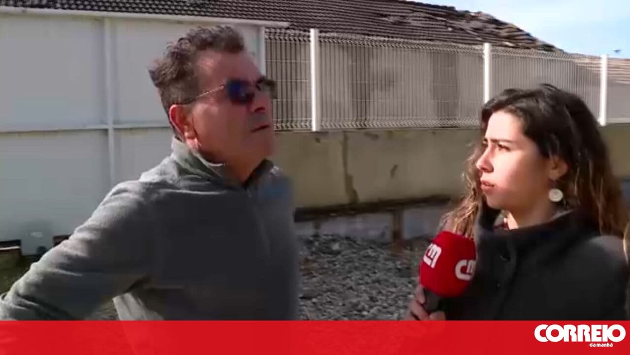 'I'm a journalist, but also a daughter': CMTV journalist interviews her father in the house where she grew up after the bad weather passed