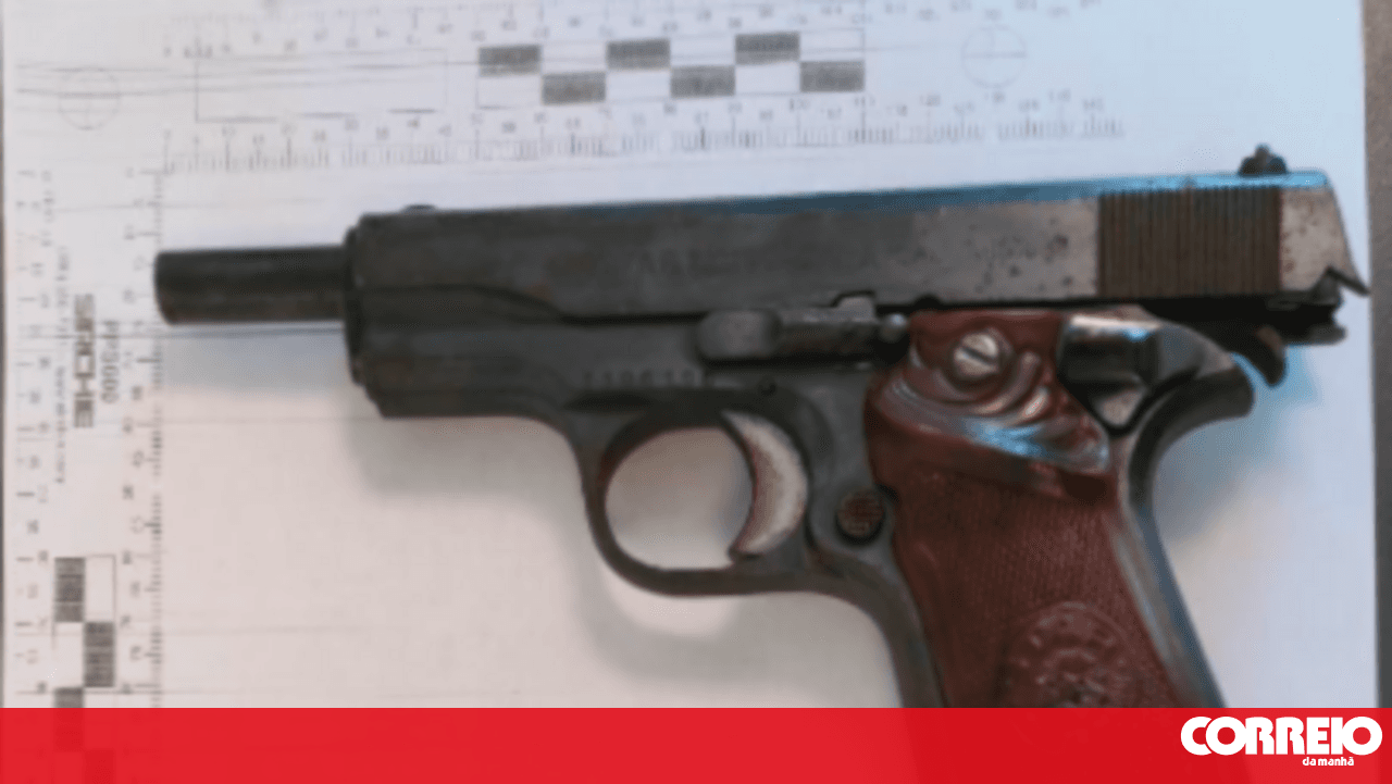 Caught by the PSP for showing a prohibited weapon to a victim of domestic violence