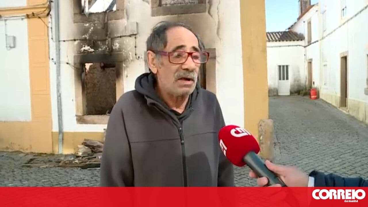 I was left with only the clothes on my back: man loses home in fire in Castelo de Vide