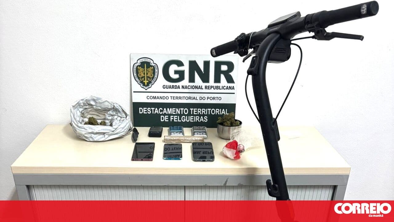 Trio breaks into building door to consume drugs in Paços de Ferreira