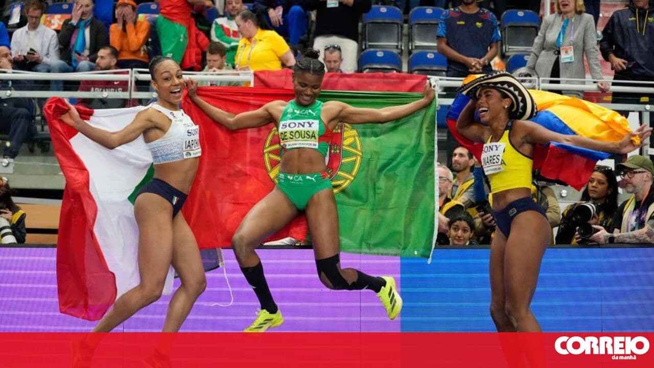Agate Sousa is World long jump champion 18 years after Naide Gomes