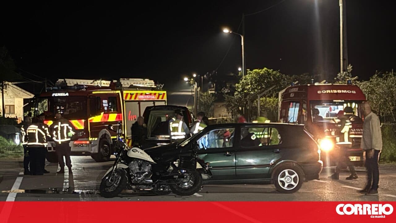 One dead in collision between car and motorcycle on the IC3 in Penela