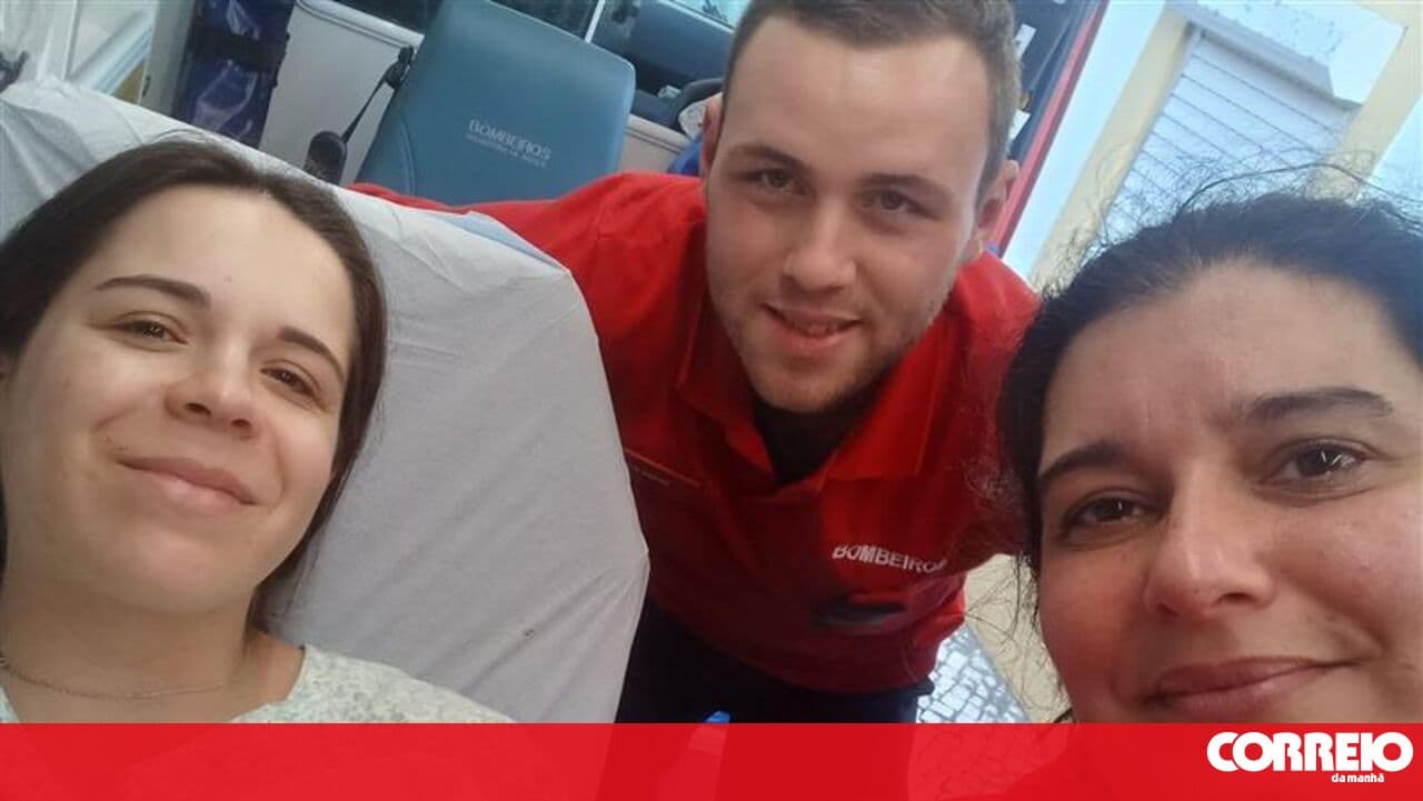 Firefighters help baby be born at home in Salvaterra de Magos