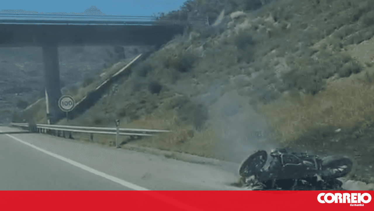 One injured in motorcycle crash on the A23 in Fundão