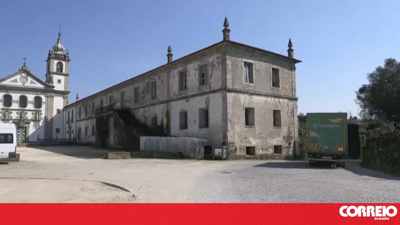 Part of the Monastery of Santo André de Rendufe is on the verge of collapse