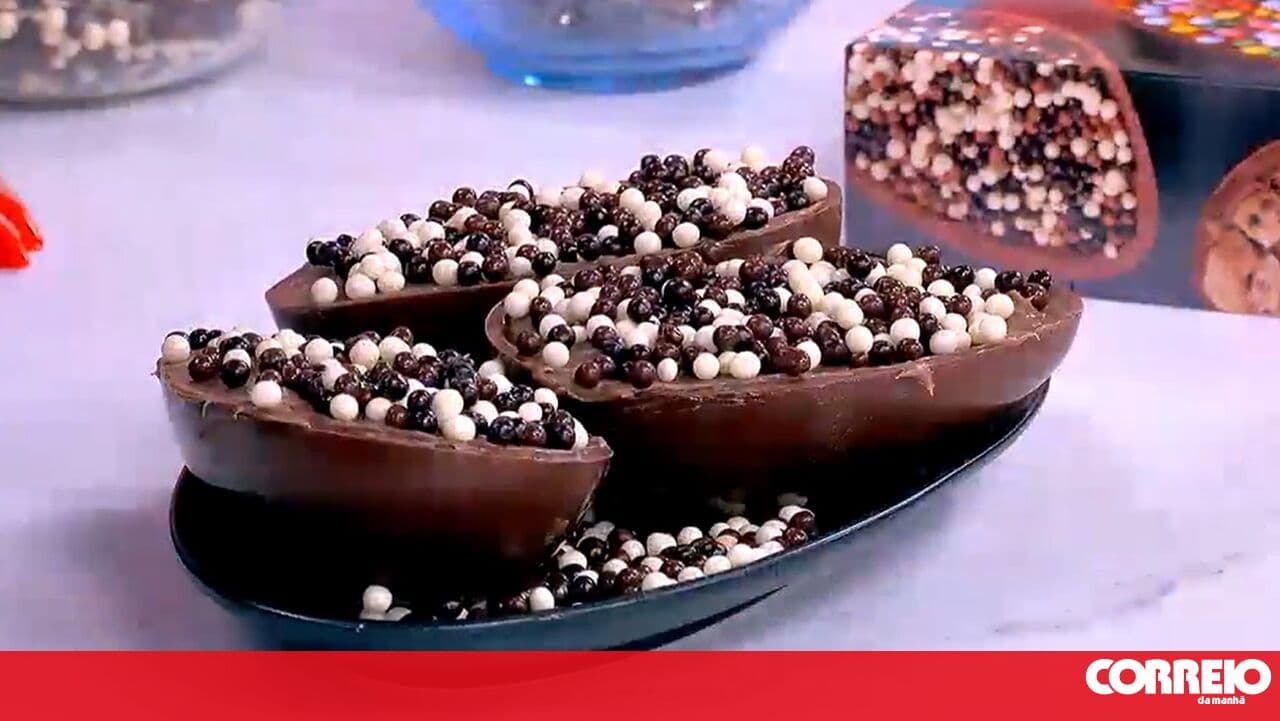 Out of ideas for Easter? Chef Fernando teaches you how to make filled chocolate eggs