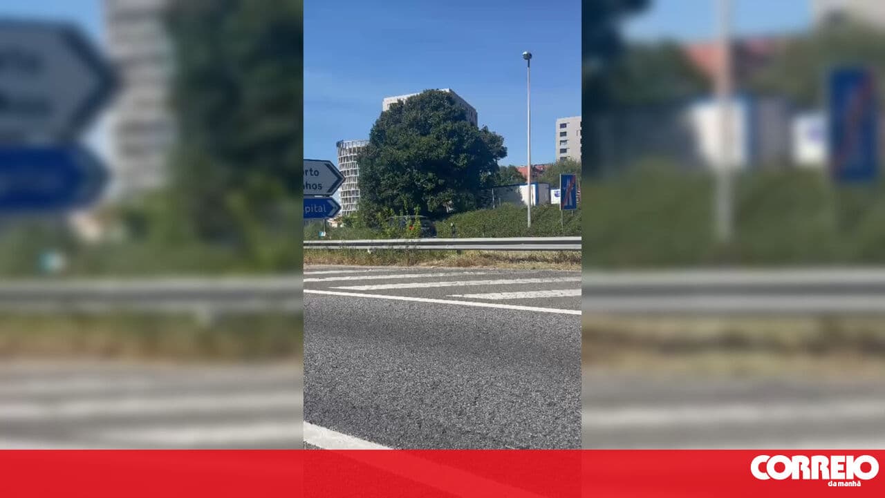 One injured in road accident on the VCI in Porto