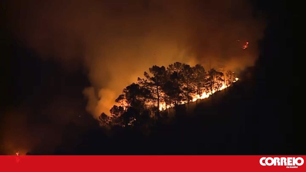Fire in Vale de Cambra likely caused by an unauthorised burn that got out of control