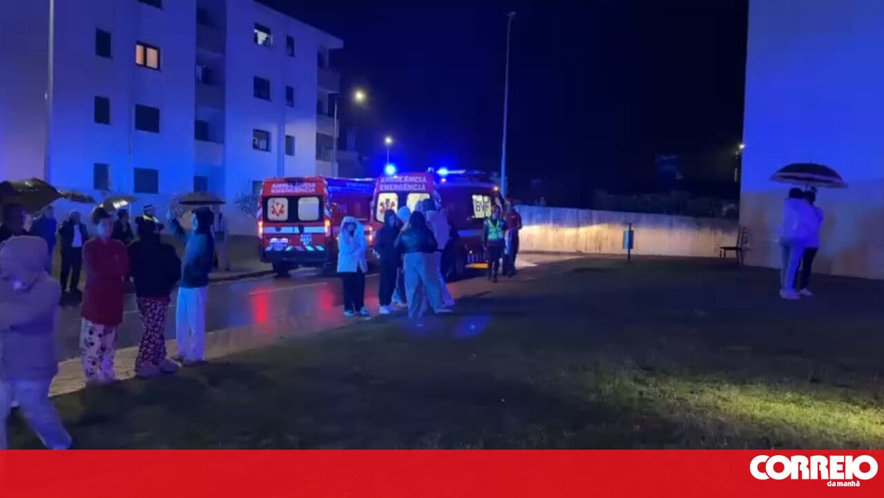 Apartment destroyed by flames in Fafe