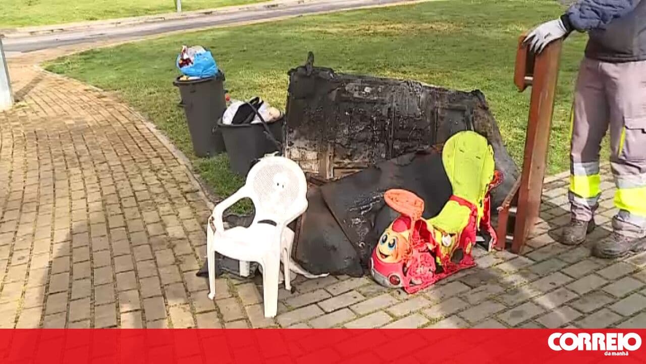 Apartment fire in Fafe leaves family homeless