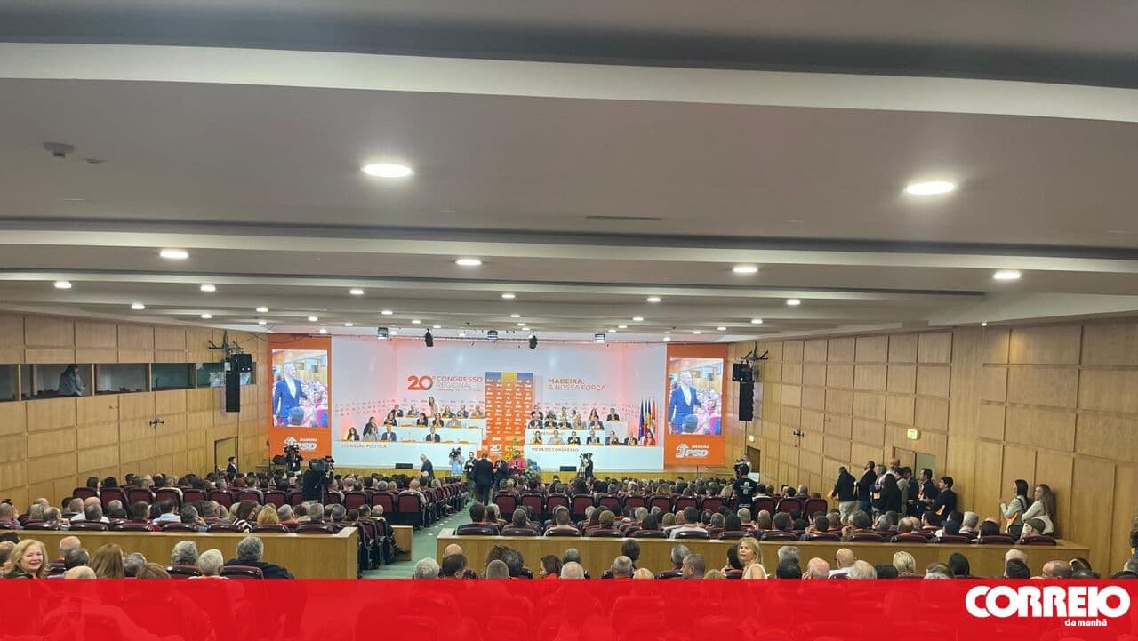 Miguel Albuquerque presents the “Free Madeira” strategy motion at the 20th PSD/Madeira Congress