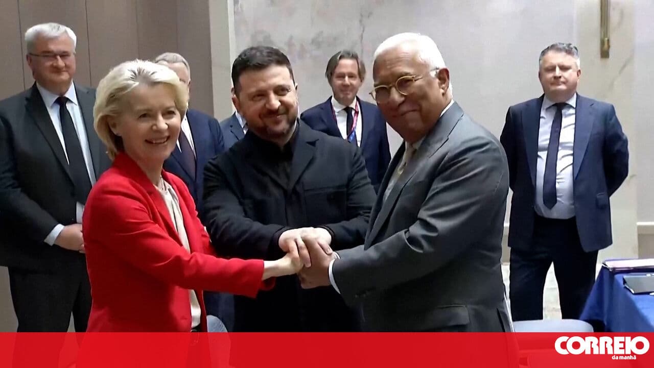 Zelensky meets with EU leaders ahead of summit in Cyprus