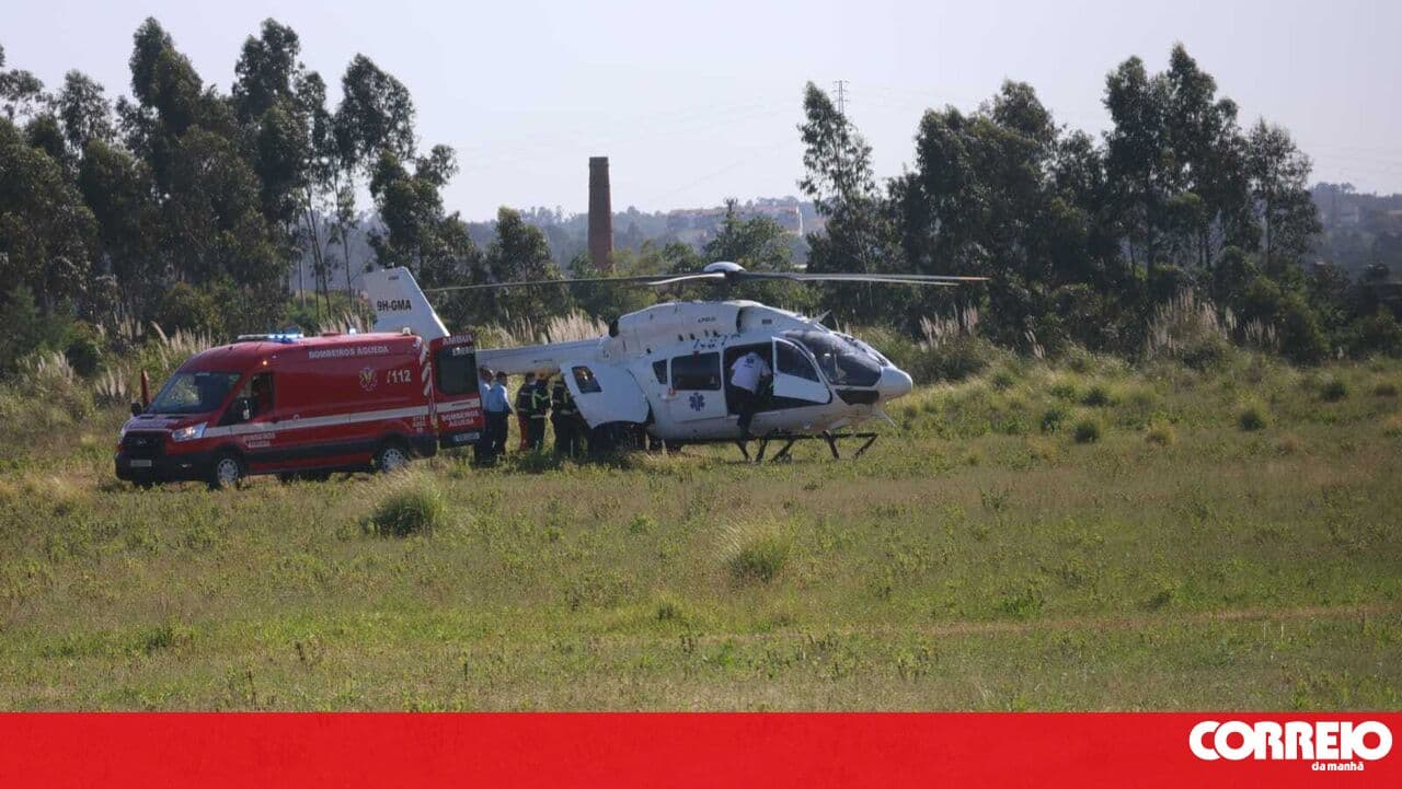 Man injured in workplace accident in Águeda