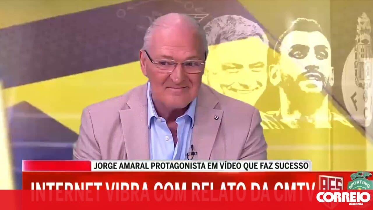 Jorge Amaral: "It was a music video, but I got flustered"