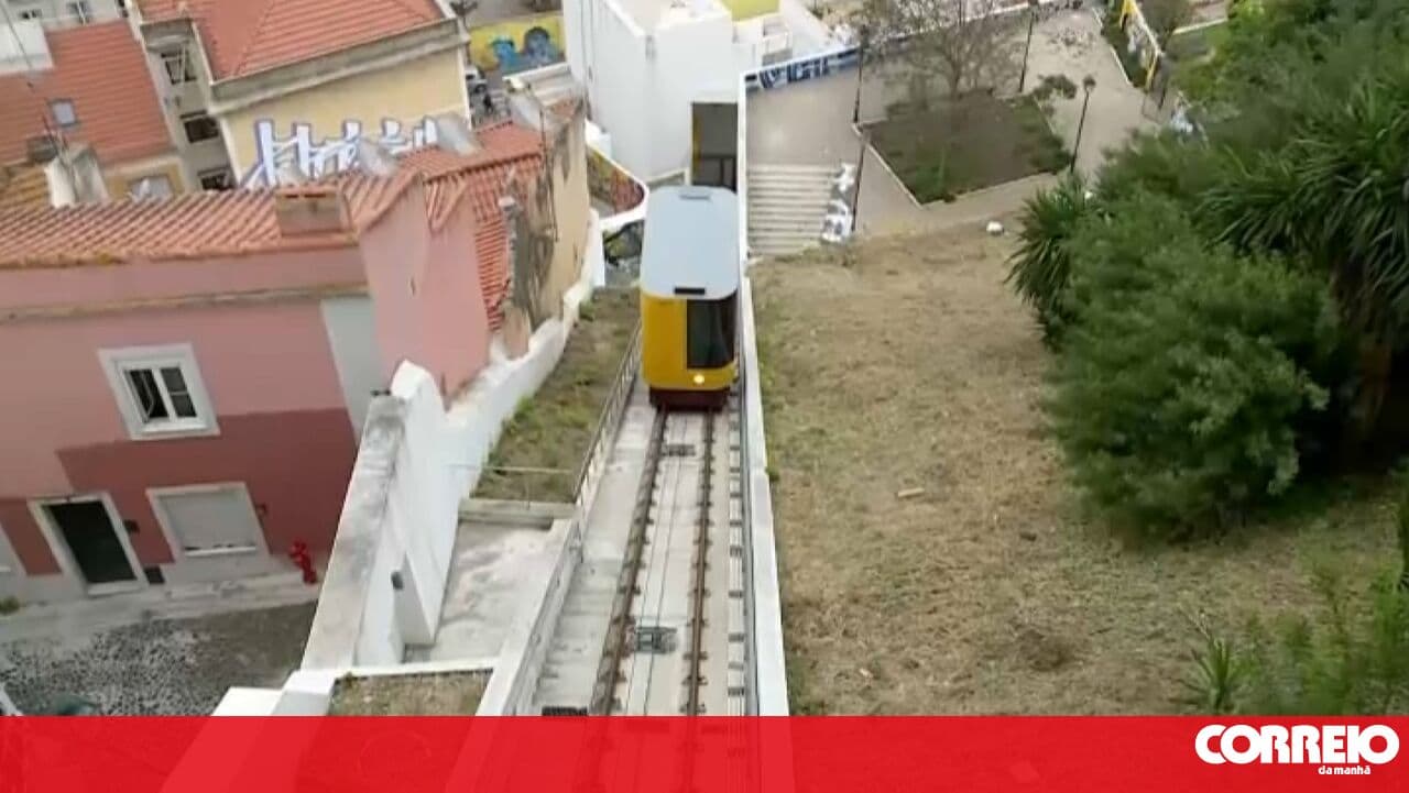 Images of the first journey of the Graça Funicular after the tragedy that killed 17 people