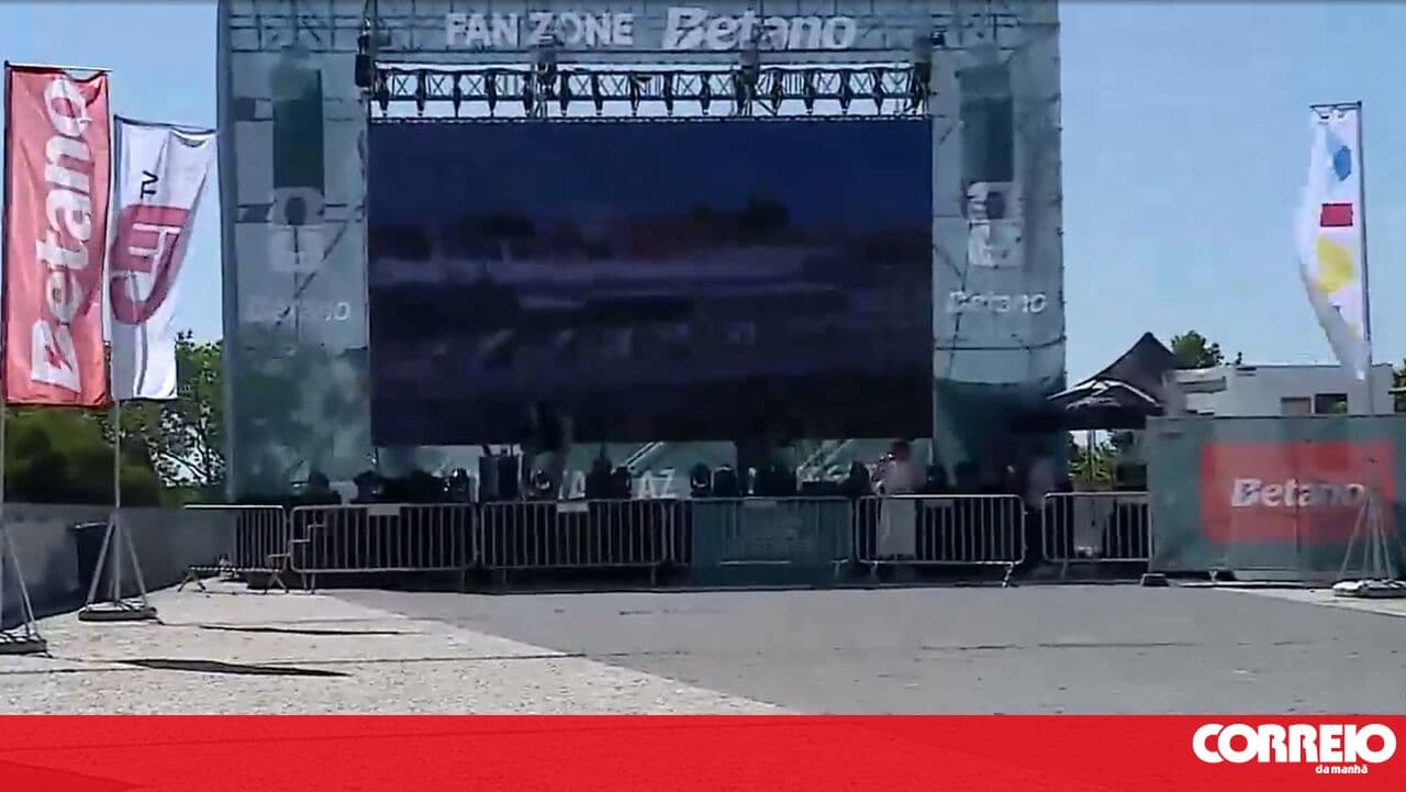Medialivre Fan Zone for the World Cup is now set up in Vila Nova de Gaia