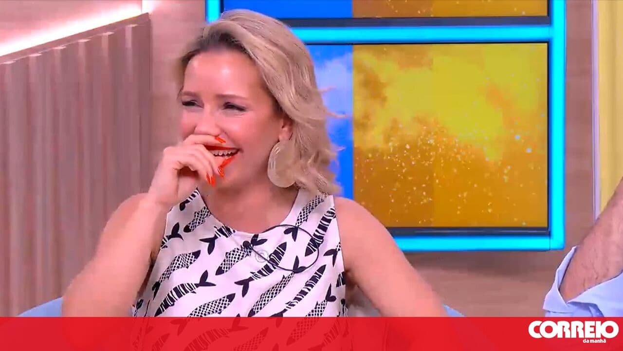 Luciana Abreu tries to clarify curiosity about José Castelo Branco's underwear