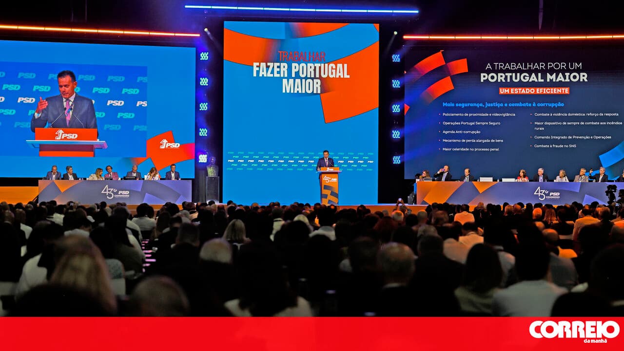 PSD Congress ends today with Montenegro's speech and election of national bodies