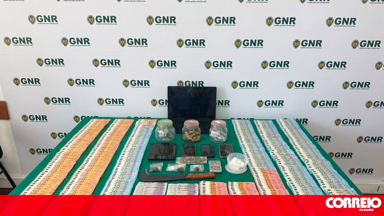 GNR hunts drug traffickers with 11,000 euros in cash