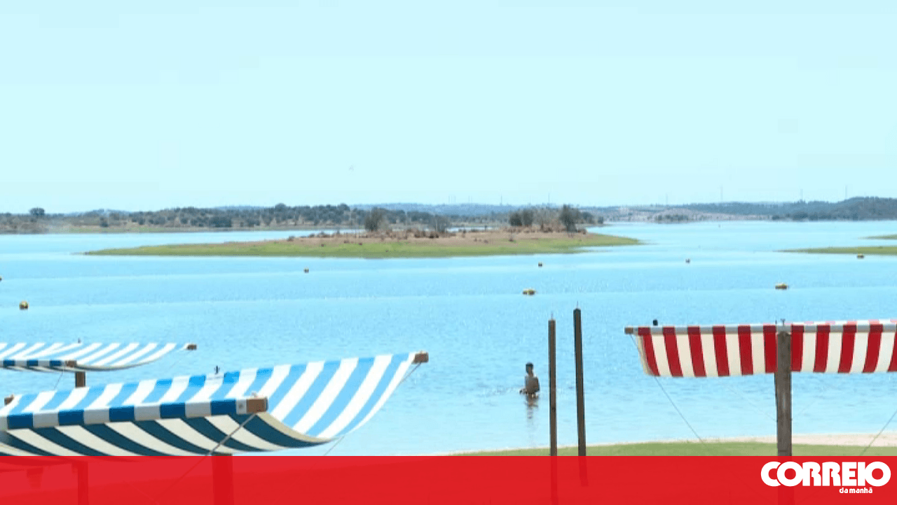 "It's very pleasant": river beaches are increasingly sought after in the Alentejo interior