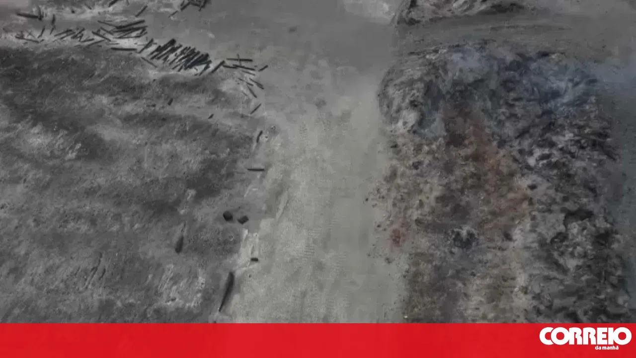 The trail of destruction left by the Vouzela fire