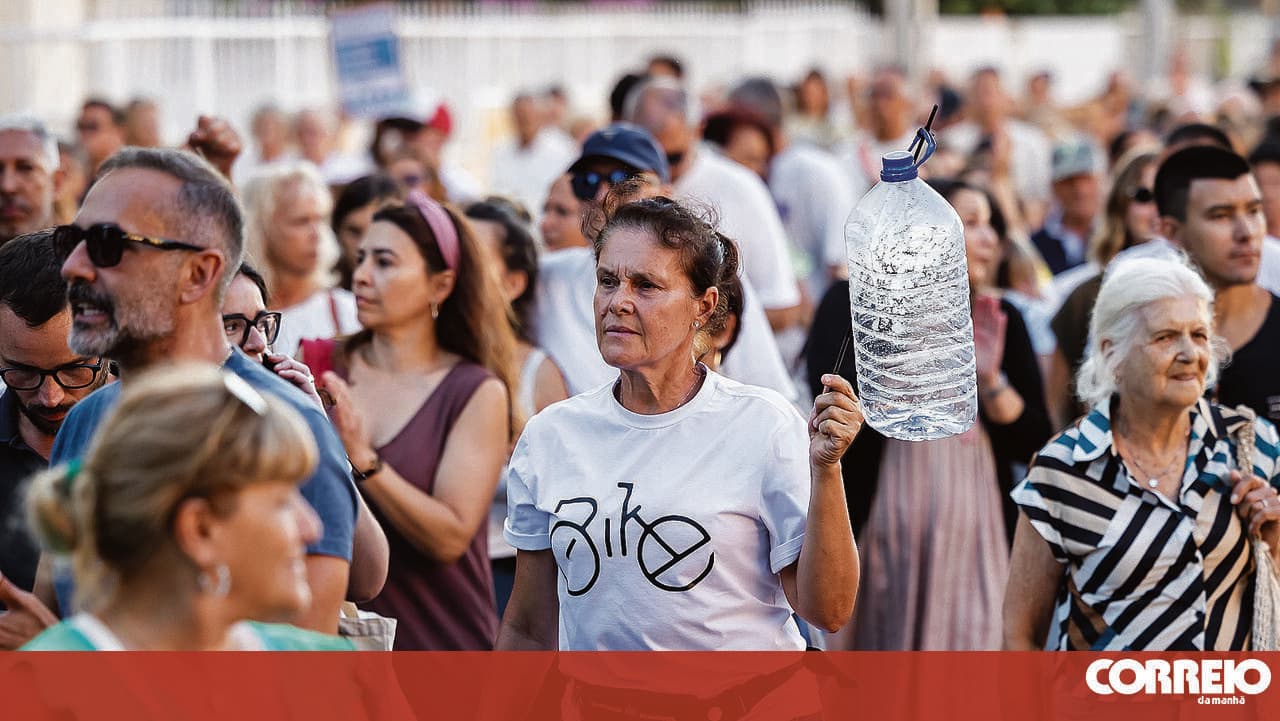 Almada water supply crisis sparks political tension
