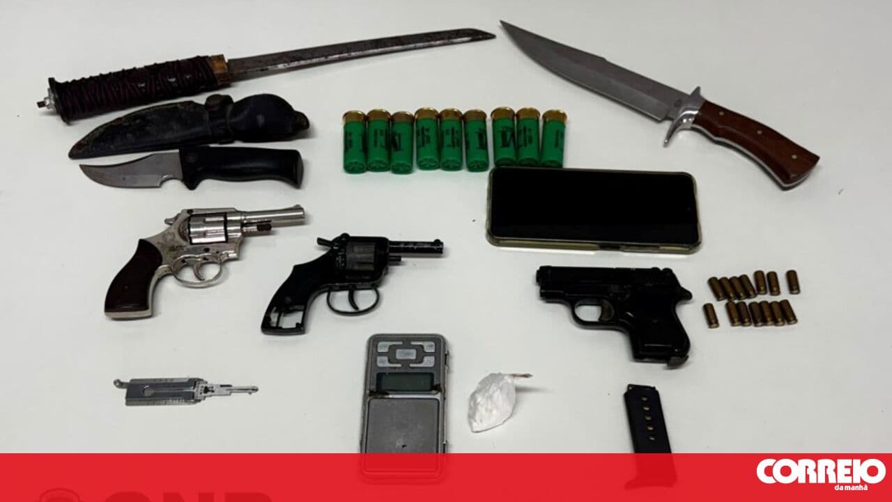 Drug trafficker caught with drugs and weapons in Monte Gordo