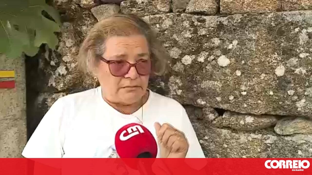 "I was in the middle of the fire": resident recounts how her husband put himself in danger to save the family home in Valpaços