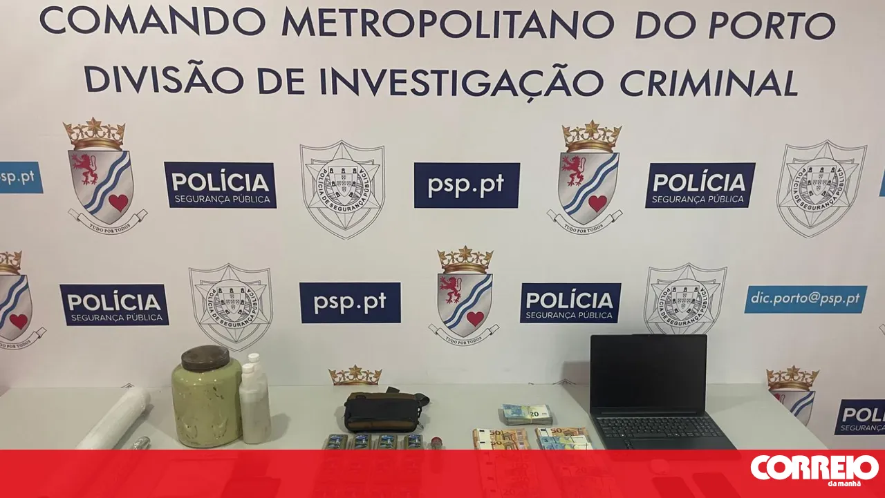 Assailant arrested by the PSP in Gondomar had hidden drugs