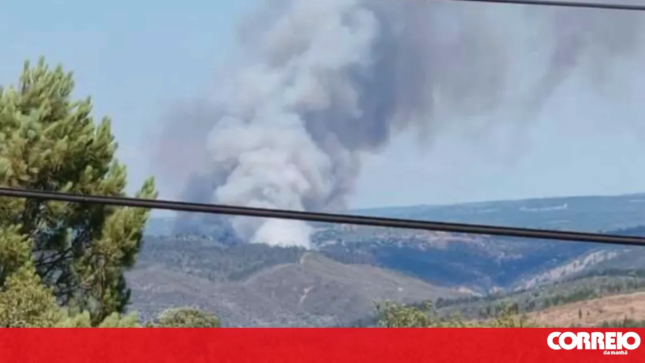 More than 150 personnel and seven aerial assets fight fire in Mação