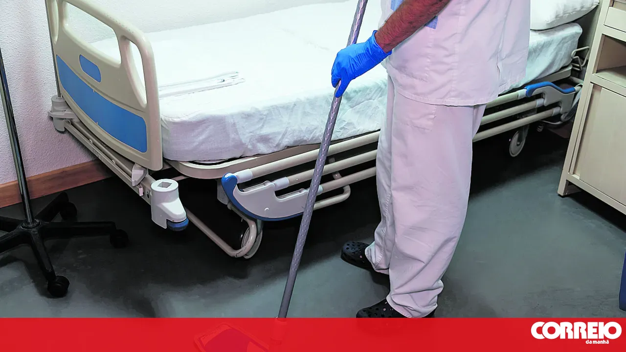 Oliveira de Azeméis Hospital disinfected