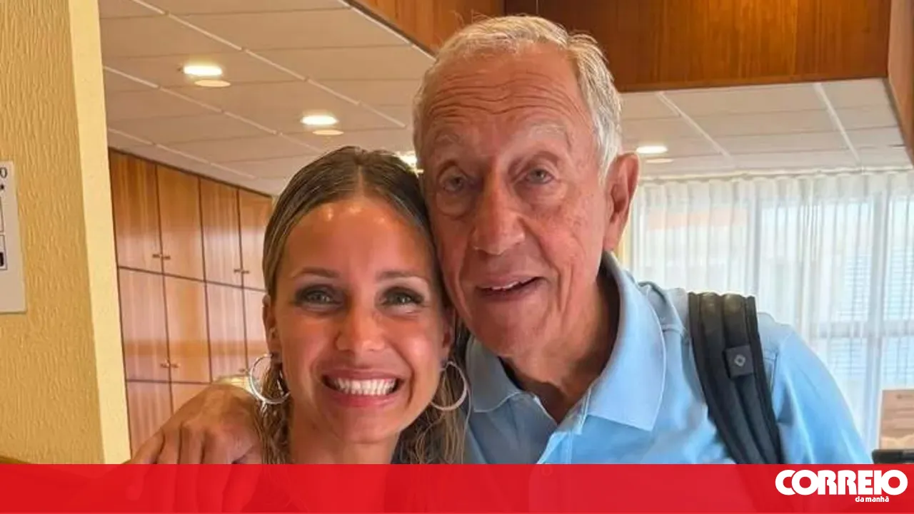 "Dear President": Luciana Abreu meets Marcelo Rebelo de Sousa in Monte Gordo