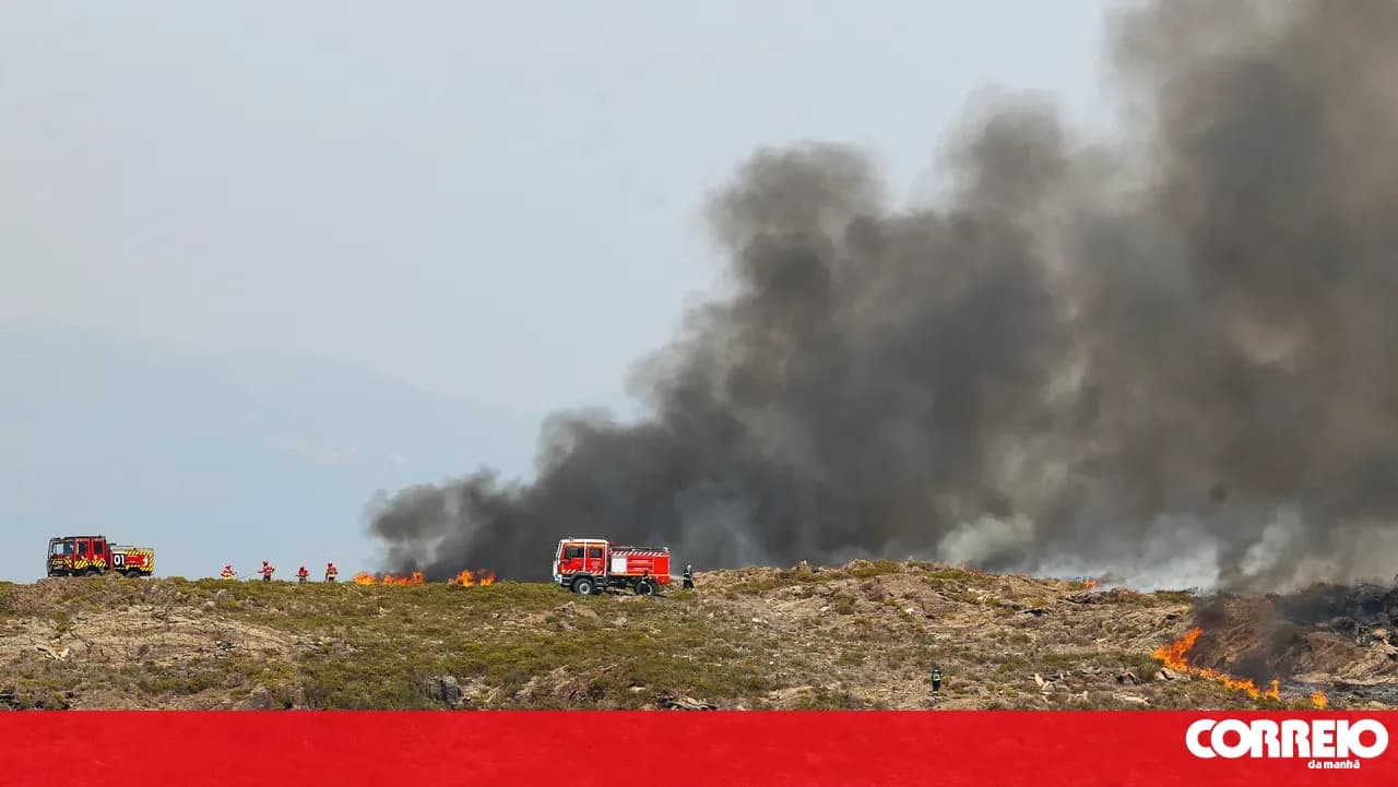 Fire that broke out in Torre de Moncorvo brought under control at 21:50