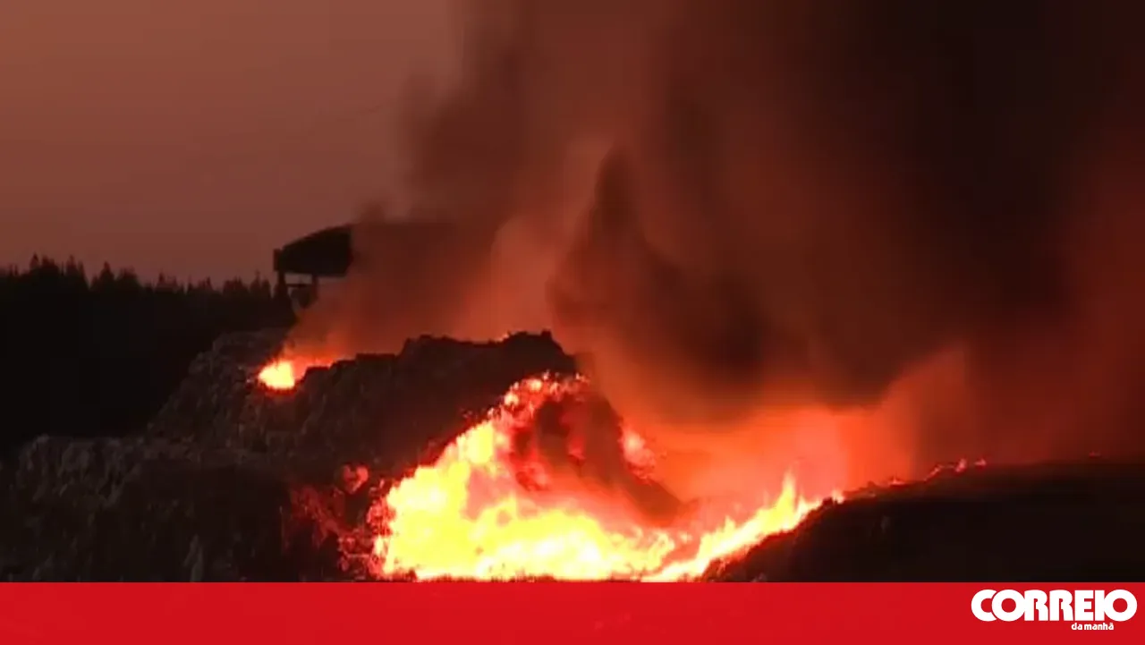 Fire hits waste treatment company in Chamusca