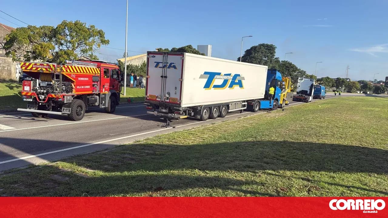 Collision between truck and car leaves one dead in Vila do Conde