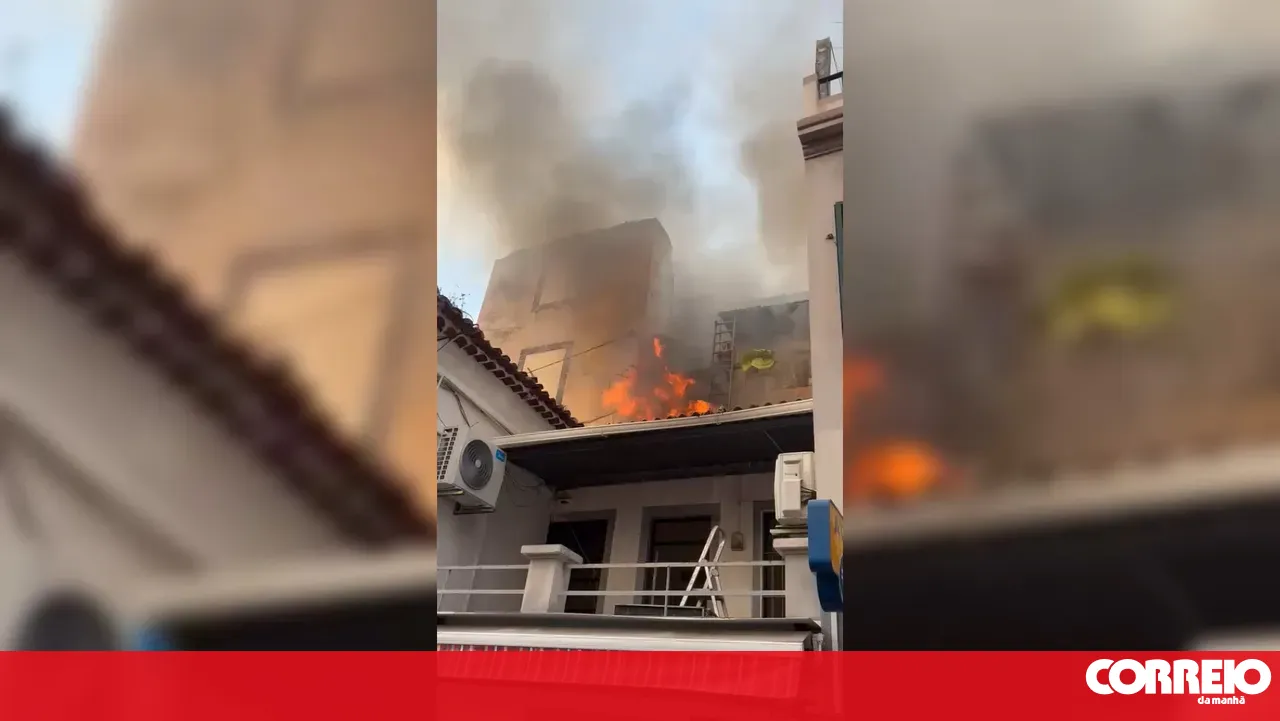 Fire breaks out for the second time in the same building in Funchal's old town