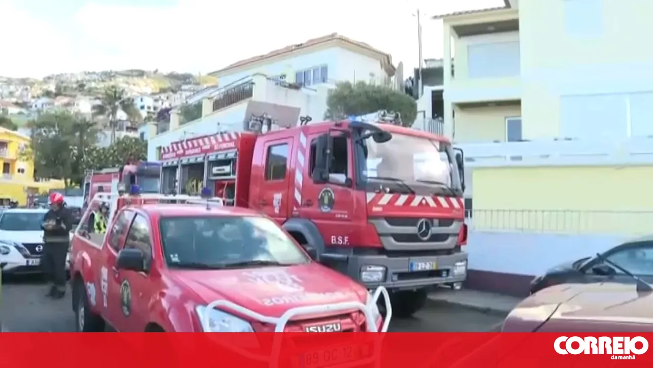 Fire in a residence in Funchal leaves one person homeless