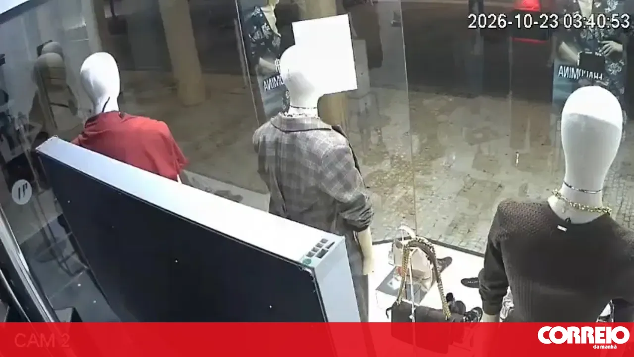 Clothing store robbed in Felgueiras