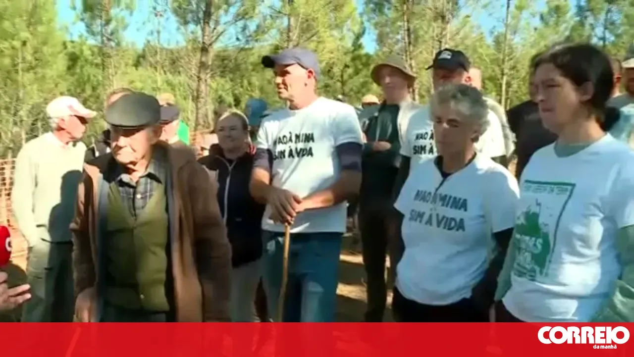 Protests continue today against mining exploration in Covas do Barroso, Boticas