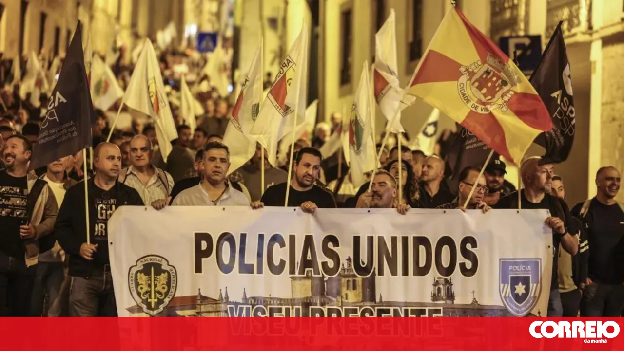 National protest gathers hundreds of security forces in Lisbon